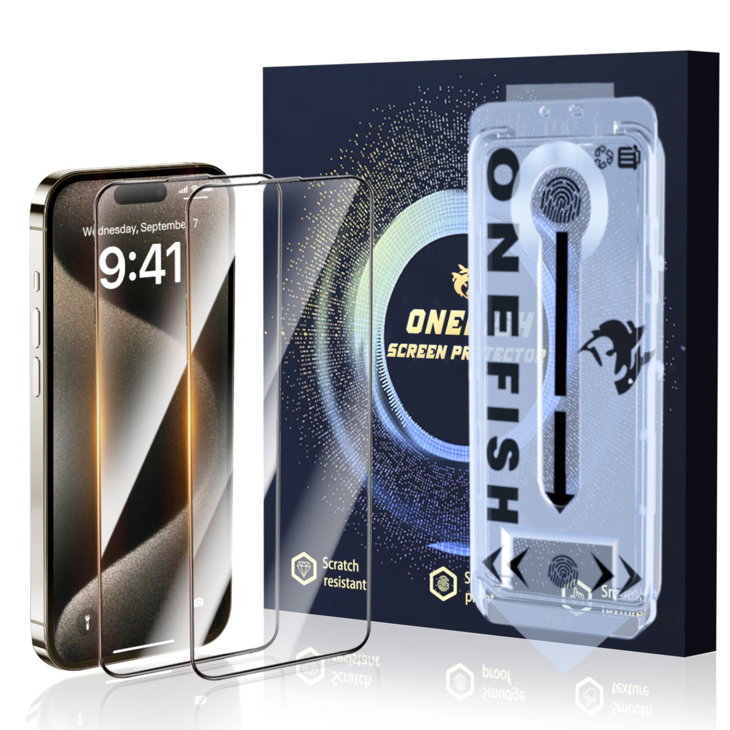 Say Goodbye to the Nightmare of Cracked Screens—Onefish Screen Protector Has You Covered